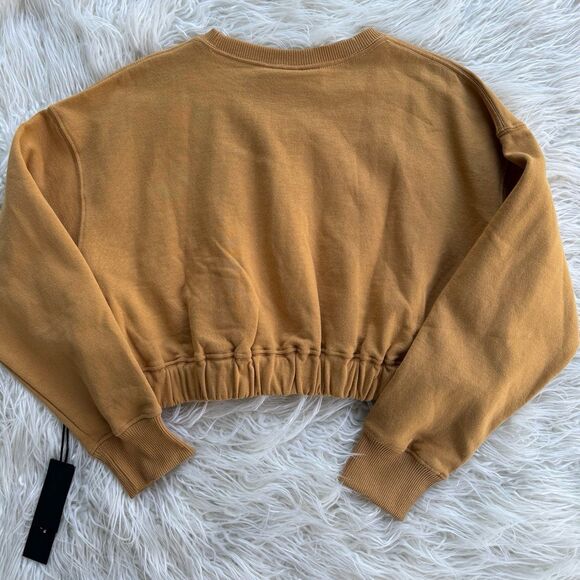 Civil Regime Cropped Sweatshirt Size Small - Picture 5 of 10